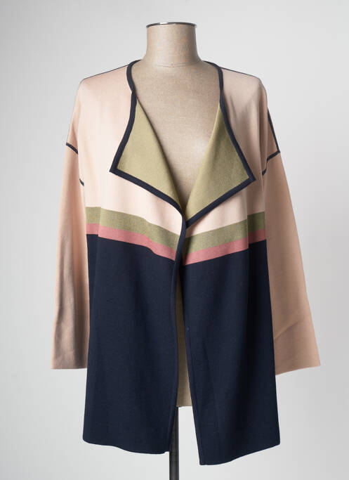 Vestă cu mâneci lungi albastru DEVERNOIS femeie