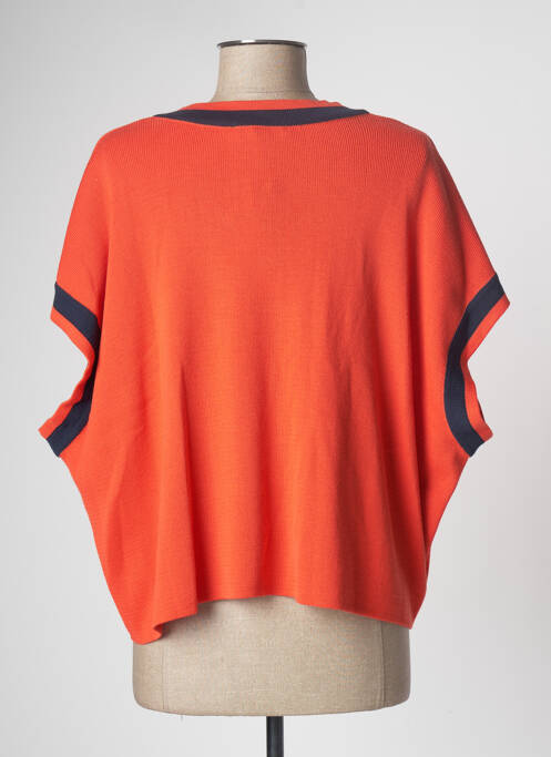 Vestă cu mâneci scurte portocaliu DEVERNOIS femeie