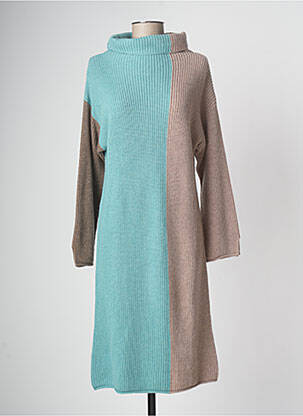 Rochie pulover albastru DEVERNOIS femeie
