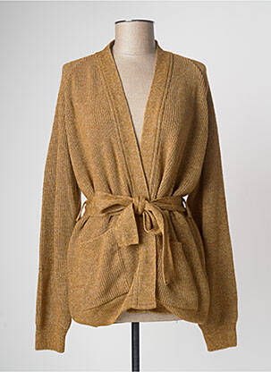 Vestă cu mâneci lungi verde DEVERNOIS femeie