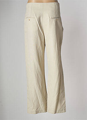 Pantalon larg bej LAURENCE BRAS femeie