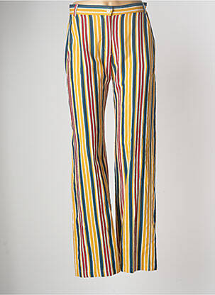 Pantalon larg multicolor DIEGA femeie