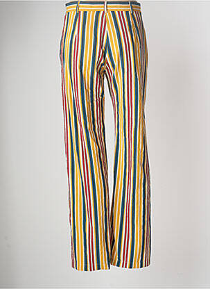 Pantalon larg multicolor DIEGA femeie