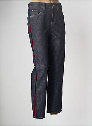 Blugi cu croială dreaptă albastru L'AUTRE CHOSE femeie