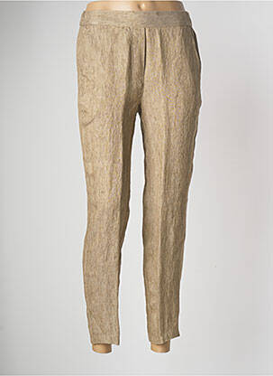 Pantalon larg bej DIEGA femeie