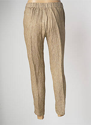 Pantalon larg bej DIEGA femeie