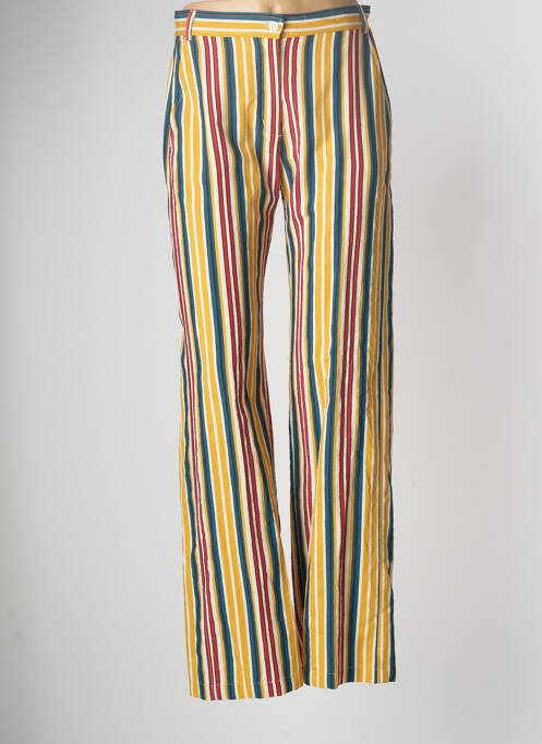 Pantalon larg multicolor DIEGA femeie