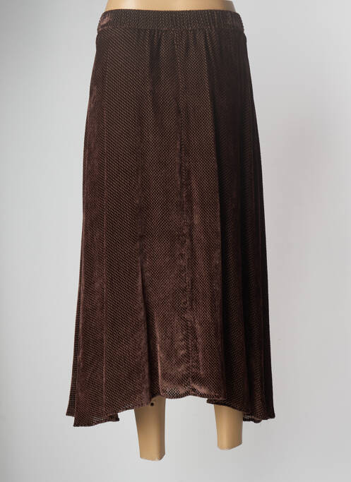 Fustă midi roșu DIEGA femeie