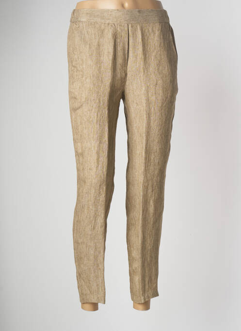 Pantalon larg bej DIEGA femeie