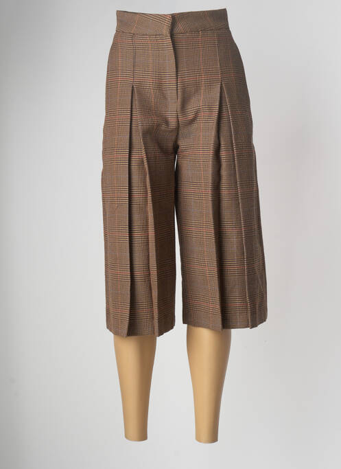 Pantalon larg maro L'AUTRE CHOSE femeie