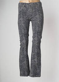 Blugi bootcut gri PLEASE femeie
