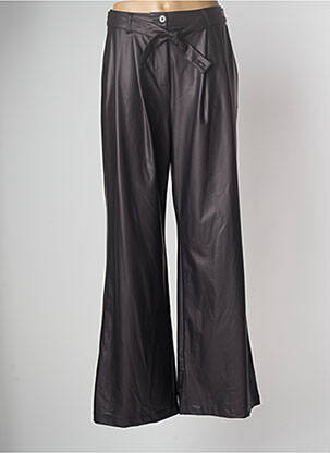 Pantalon larg negru PLEASE femeie