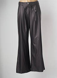 Pantalon larg negru PLEASE femeie