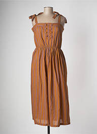 Rochie midi portocaliu DAY OFF femeie