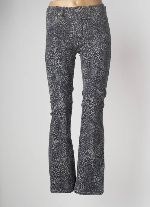 Blugi bootcut gri PLEASE femeie