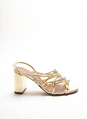 Sandale/Pantofi decupați auriu L'AUTRE CHOSE femeie