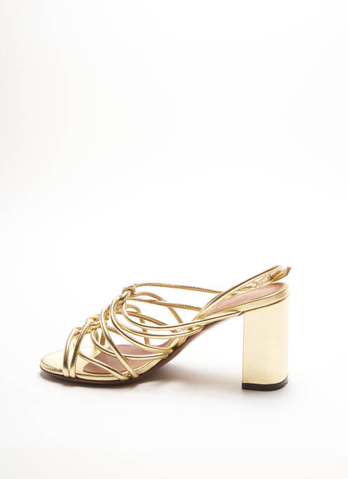 Sandale/Pantofi decupați auriu L'AUTRE CHOSE femeie