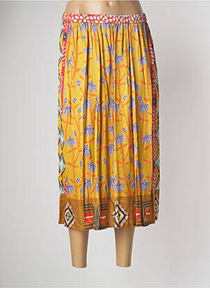 Fustă midi galben SACK'S femeie