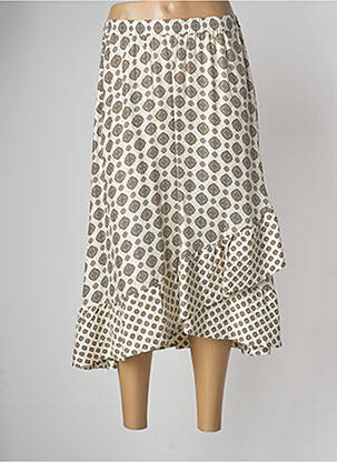 Fustă midi alb MICHAEL KORS femeie