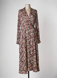 Rochie midi maro SCOTCH & SODA femme