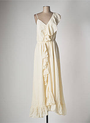 Rochie lungă bej MES DEMOISELLES...PARIS femeie