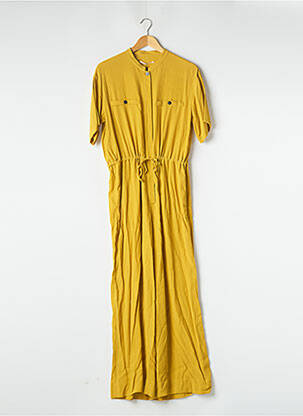 Salopetă-pantalon galben POMANDERE femeie