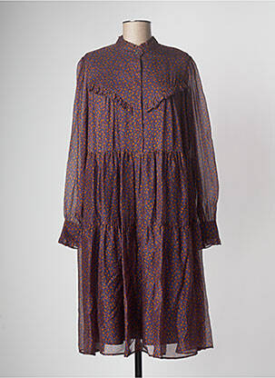 Rochie midi albastru PAUL & JOE femeie