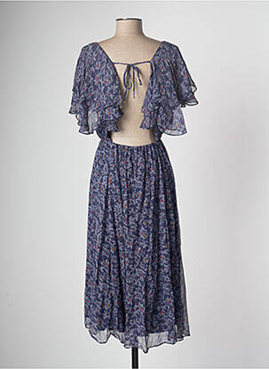 Rochie midi albastru SESSUN femeie
