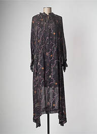 Rochie lungă negru SACK'S femeie