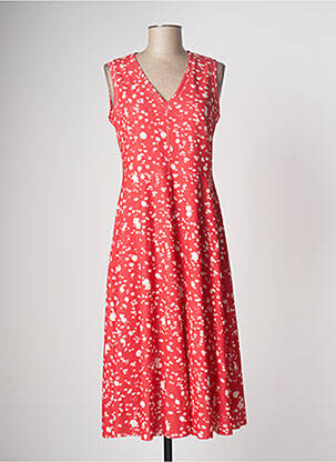 Rochie midi roșu MAX & CO femeie