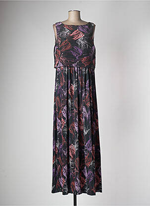 Rochie lungă negru MAX & CO femeie