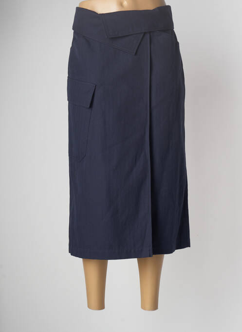 Fustă midi albastru KENZO femeie