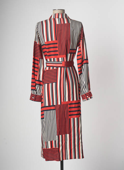 Rochie midi portocaliu SELECTED femeie