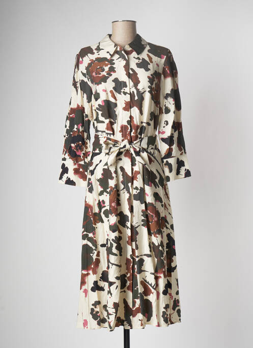 Rochie midi bej OBJECT femeie