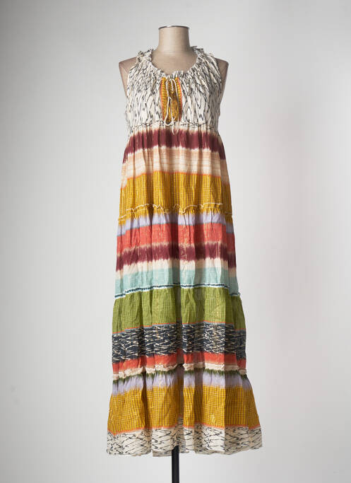 Rochie lungă portocaliu M.A.B.E femeie