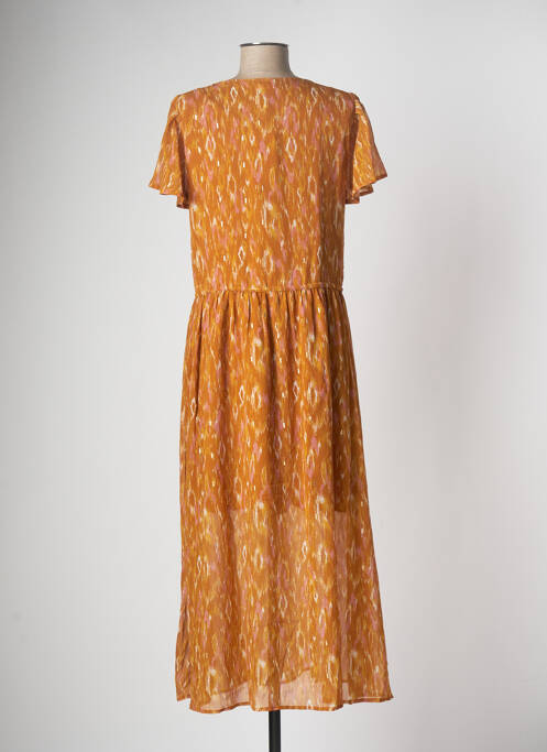 Rochie midi portocaliu VILA femeie