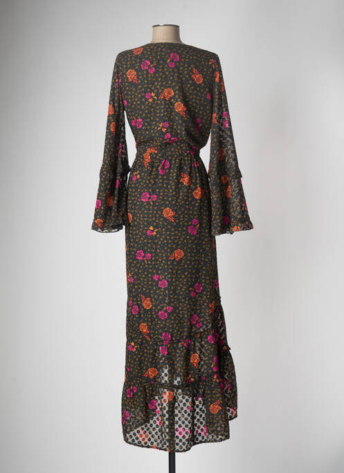 Rochie lungă negru WILD femeie