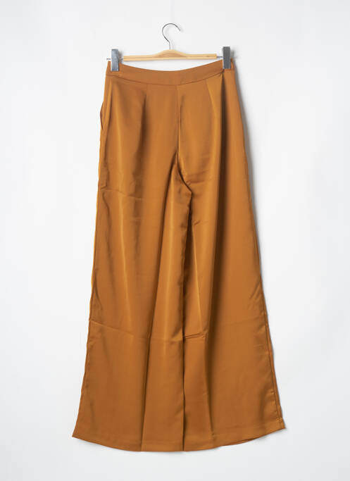 Pantalon larg galben VILA femeie