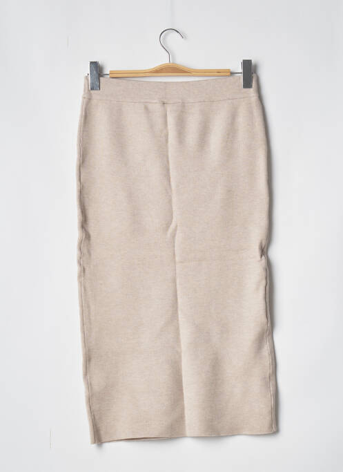 Fustă midi bej VILA femeie