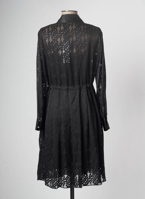 Rochie midi negru KARL LAGERFELD femeie