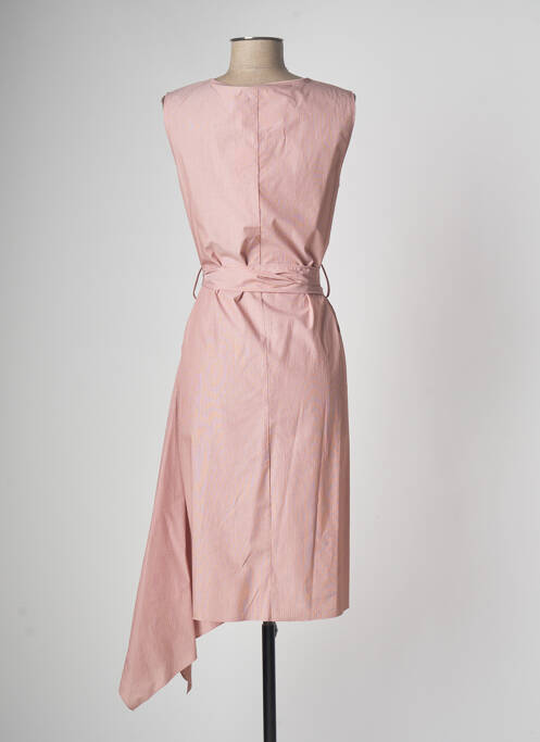 Rochie midi roz MAX & CO femeie