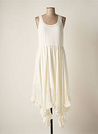 Rochie midi alb TWINSET femeie