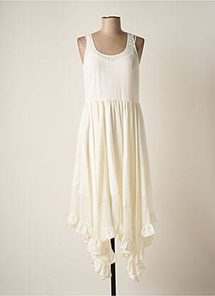 Rochie midi alb TWINSET femeie