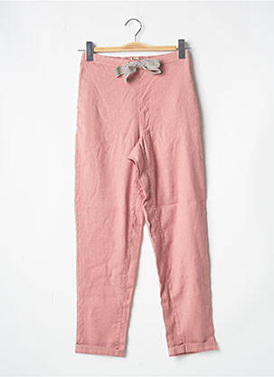 Pantalon roz BELLEROSE femeie