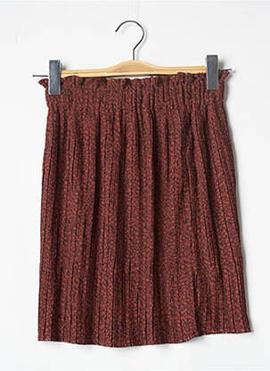 Fustă scurtă portocaliu SELECTED femeie