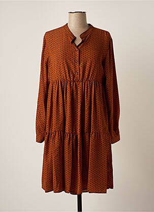 Rochie scurtă maro IMPERIAL femeie