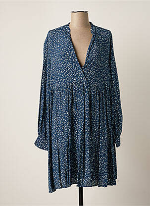 Rochie scurtă albastru SAMSOE & SAMSOE femeie