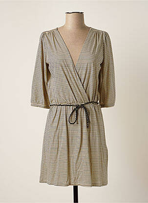 Rochie scurtă bej SESSUN femeie