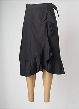 Fustă midi negru SAMSOE & SAMSOE femeie