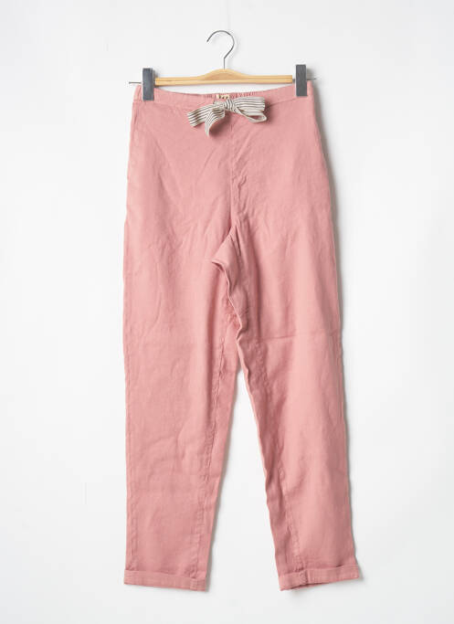 Pantalon roz BELLEROSE femeie